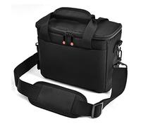 NBCNZCTSAS Borsa a tracolla di modo della borsa della fotocamera Borsa for fotocamera impermeabile della custodia impermeabile adatta for Nikon Fit for Sony Fit for Dslr. Fotocamera e lente(Schwarz)
