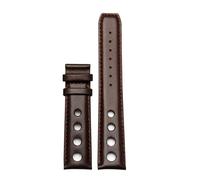 NBCNZCTSAS Bracciale in pelle adatto for Tissot 1853 cinturino sportivo adatto for le corse PRS516 T91 1853 Strato superiore in pelle bovina 20mm adatto for accessori cinturino Chopin(Brown-brown-no c