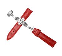 NBCNZCTSAS Braccialetto in pelle Dark Blue Watch cinturino for Dimensioni 12 14 16 18 20 21 22mm 23mm Guardia(GREEN BLUE,14mm)