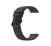 NBCNZCTSAS Cappellino in silicone adatto for Huaami adatto for AmazFit GTS 3 GTS3. Guardia duratura Durabile Fashion Black Woman Woman Uomo Daily Weart Wristband Accessory(Black Black Button)
