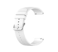 NBCNZCTSAS Cappellino in silicone adatto for Huaami adatto for AmazFit GTS 3 GTS3. Guardia duratura Durabile Fashion Black Woman Woman Uomo Daily Weart Wristband Accessory(White silver Button)