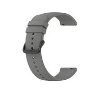 NBCNZCTSAS Cappellino in silicone adatto for Huaami adatto for AmazFit GTS 3 GTS3. Guardia duratura Durabile Fashion Black Woman Woman Uomo Daily Weart Wristband Accessory(Grey Black Button)