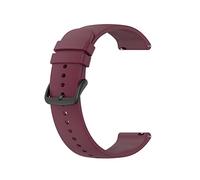 NBCNZCTSAS Cappellino in silicone adatto for Huaami adatto for AmazFit GTS 3 GTS3. Guardia duratura Durabile Fashion Black Woman Woman Uomo Daily Weart Wristband Accessory(Red Black Button)