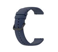 NBCNZCTSAS Cappellino in silicone adatto for Huaami adatto for AmazFit GTS 3 GTS3. Guardia duratura Durabile Fashion Black Woman Woman Uomo Daily Weart Wristband Accessory(Blue Black Button)