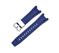 NBCNZCTSAS Cinghie di gomma GST-W300/GST-S110/S100G/GST-W110/W100G Accessori della banda di guardia del braccialetto mimetico Sport adatto for Casio Fit for G-Shock(Dark blue S)