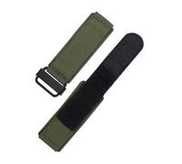 NBCNZCTSAS Cinturini in nylon for chiusura a strappo comodi e traspiranti adatti for Panerai adatti for campanello adatto for cinturino for orologio in tela Ross 22 24mm(Army Green-Black,22mm)