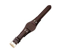 NBCNZCTSAS Cinturini in pelle traspiranti adatti alla pelle adatti for cinturino serie Fossil Ch2564 Ch2565 Ch2891 Ch3051 da 22 mm(Brown(LZ)-Rose-K8)