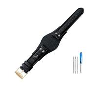 NBCNZCTSAS Cinturini in pelle traspiranti adatti alla pelle adatti for cinturino serie Fossil Ch2564 Ch2565 Ch2891 Ch3051 da 22 mm(Black(LZ)-Rose-K8)