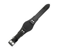 NBCNZCTSAS Cinturini in pelle traspiranti adatti alla pelle adatti for cinturino serie Fossil Ch2564 Ch2565 Ch2891 Ch3051 da 22 mm(Black(PW)-Black-K8)