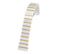 NBCNZCTSAS Cinturino da 20 mm adatto for Omega Nero adatto for Rossini adatto for Armani Bracciale universale Cinturino for orologio in ceramica a sgancio rapido Bracciale da uomo e da donna(5-white-g