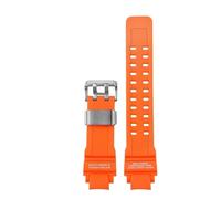 NBCNZCTSAS Cinturino da uomo arancione rosso blu adatto for cinturino in resina Casio GA-1000/GA-1100 GW-A1000/A1100/4000 cinturino in silicone strumenti braccialetto(Orange Metal ring)