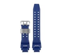 NBCNZCTSAS Cinturino da uomo arancione rosso blu adatto for cinturino in resina Casio GA-1000/GA-1100 GW-A1000/A1100/4000 cinturino in silicone strumenti braccialetto(Blue Metal ring)