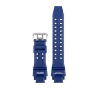NBCNZCTSAS Cinturino da uomo arancione rosso blu adatto for cinturino in resina Casio GA-1000/GA-1100 GW-A1000/A1100/4000 cinturino in silicone strumenti braccialetto(Blue)