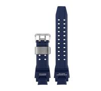 NBCNZCTSAS Cinturino da uomo arancione rosso blu adatto for cinturino in resina Casio GA-1000/GA-1100 GW-A1000/A1100/4000 cinturino in silicone strumenti braccialetto(D Blue Metal ring)