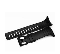 NBCNZCTSAS Cinturino di resistenza alla caduta adatto for Suunto Core 35mm. Banda d'orologio durevole Bracciale Black Gomma Polsino Ricambio Bracciale Accessori Uomo Donna