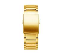 NBCNZCTSAS Cinturino for orologio in acciaio inossidabile adatto for Diesel DZ4316 DZ7395 7305 4209 4215 cinturino da polso solido in metallo da uomo 24mm 26mm 28mm 30mm(Golden,24mm)