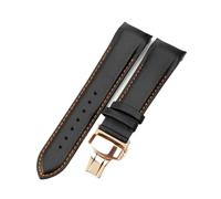 NBCNZCTSAS Cinturino for orologio in pelle adatto for Philippe Aquanaut Tissot 1853 adatto for Couturier T035410a T035617a Accessori cinturino 22 23 24mm(Black orange-Rose-B1,23mm)