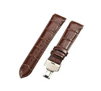 NBCNZCTSAS Cinturino for orologio in pelle adatto for Philippe Aquanaut Tissot 1853 adatto for Couturier T035410a T035617a Accessori cinturino 22 23 24mm(Brown-Steel-B1,23mm)