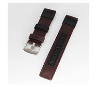 NBCNZCTSAS Cinturino in cuoio in nylon spesso adatto for Samsung for ticwatch for Huawei adatta for AmazFit 20mm 22mm for Jeep Pattern Quick Spilletto cinturino(6,BLACK BUCKLE_22MM)