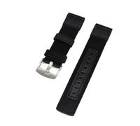 NBCNZCTSAS Cinturino in cuoio in nylon spesso adatto for Samsung for ticwatch for Huawei adatta for AmazFit 20mm 22mm for Jeep Pattern Quick Spilletto cinturino(1,BLACK BUCKLE_22MM)