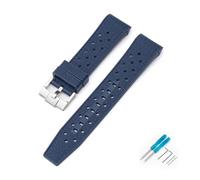 NBCNZCTSAS Cinturino in gomma siliconica adatto for Swatch X adatto for Blancpain adatto for Fifty Fathoms uomo donna estremità curva sportiva adatta for cinturino for orologio Five Ocean 22mm(10)