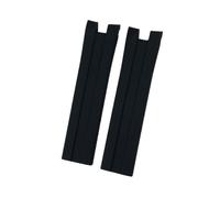 NBCNZCTSAS Cinturino in gomma siliconica naturale da 21 mm adatto for Tissot 1853 T076417 Cinturino sportivo morbido rosso nero arancione(Black,21MM_NO CLASP)