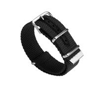 NBCNZCTSAS Cinturino in nylon da 20 mm 22 mm adatto for Rolex/adatto for Tudor/adatto for Casio cinturino in tela/adatto for cinturino for orologio integrato Citron nero/blu/verde militare/cachi(F1 Bl