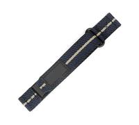 NBCNZCTSAS Cinturino in nylon da 20mm 22mm adatto for Omega X S-watch Moon Swatch Strap cinturino sportivo a sgancio rapido braccialetto for uomo donna(Navy black khaki,22mm)