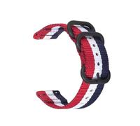 NBCNZCTSAS Cinturino in nylon tessuto 22mm 20mm adatto for Samsung Galaxy Watch 6 4 5 44mm Gear S3 Classic Active 2 Band 24mm 18mm adatto for fascia in tessuto Amazfit(RWU,20mm)