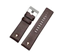 NBCNZCTSAS Cinturino in pelle di qualità 22mm 24mm 26mm 28mm 30mm cinturino in pelle di ricambio for cinturino da uomo marrone nero(Brown,30mm)