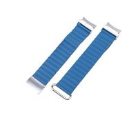 NBCNZCTSAS Cinturino magnetico in pelle adatto for Samsung Galaxy Watch 6 5 4 40 44mm 6 Classic 43 47mm No Gaps Quick Fit Band Watch 5Pro 45mm Bracciale(Cape Blue,Watch 6 Classic 43mm)