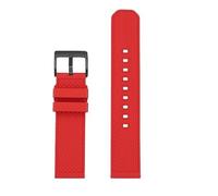NBCNZCTSAS Cinturino orologio in gomma fluoro 20x20mm 22x22mm adatto for Tissot 1853 T116 PRC200 adatto for Casio adatto for Omega adatto for IWC cinturino a sgancio rapido braccialetto blu da uomo(Re
