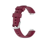 NBCNZCTSAS Smartwatch Sostituzione del silicone Braccialetto adatto for Fitbit Inspira 2 braccialetti impermeabili resistenti cinturini sportivi adatti Inspira2(37 EU,Small Size)