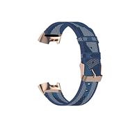 NBCNZCTSAS Watchbands in nylon Adatta for Fitbit Charge3 Charge4 Band Fashion Durevole Cinturino Antiurto Antiurto Ammortizzatore resistente ai braccialetto Accessori(4)