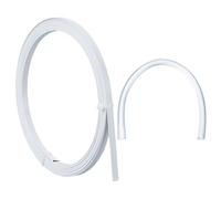 NBEADS 10 m/10.94 Iarde di Disossamento per Cucire, Stecche in Acciaio Ricoperte in PVC da 8mm per Corsetti Abiti da Sposa Abiti da Sera Lingerie Cappelli, Bianco