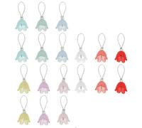 NBEADS 18 pennarello per Punto Fiore, Segnapunti per Maglieria In Acrilico A 9 colore Segnapunti per Punti All'Uncinetto con Filo In Acciaio Inossidabile per Maglieria, Cucito, Creazione di Gioielli