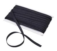 NBEADS 33 iarda di Stecca per Corsetto, 10mm Cover Stecca Poliestere Cucito Accessori per Indumenti Strumento per Steccatura Reggiseno per Corsetti Abiti Da Sposa Abiti Da Sera Lingerie, Nero