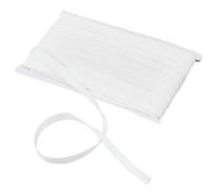 NBEADS 33 iarda di Stecca per Corsetto, 10mm Cover Stecca Poliestere Cucito Accessori per Indumenti Strumento per Steccatura Reggiseno per Corsetti Abiti Da Sposa Abiti Da Sera Lingerie, Bianco