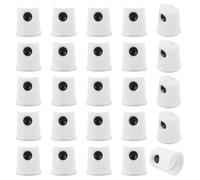 NBEADS 50 Pz Testine Spray di Ricambio, Ugelli Spruzzatori per Spray Ugelli per Vernice Spray Tappo di Ricambio per Vernice Spray Arte Street Art Graffiti Fai Da Te, Bianco