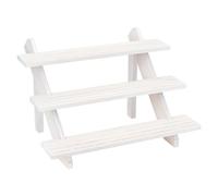 NBEADS Espositori per Orecchini al Dettaglio A 3 Livello, Espositore per Biglietti da Visita per Gioielli al Dettaglio in Legno Staccabile con Supporto per Anelli Orecchini Artigianali