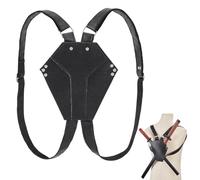 NBEADS Portaspada Posteriore, Borsa per Spada Nera Cintura per Spada Katana Spada Regolabile Rana e Fondina Posteriore per Katana Cintura per Feste di Cosplay Costumi Da Eroe Ninja Cosplay Anime