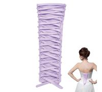 NBEADS Sostituzione di l'a Cerniera Del Vestito Del Kit Corsetto, Kit Corsetto In Raso con Vestibilità Regolabile Kit Corsetto per Abito Da Sposa Kit con Lacci per Abito Da Ballo Formale, Lilla