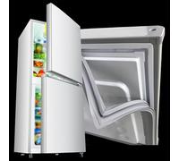 NBEST Guarnizione Magnetica Sostituzione per Porta Frigorifero Congelatore Compatibile,Personalizzabile in Diverse Dimensioni,Gray/White