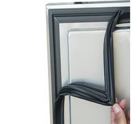 NBEST Guarnizione Porta Congelatore Magnetica Personalizza Guarnizione della Porta del Frigorifero,in Gomma,Nero