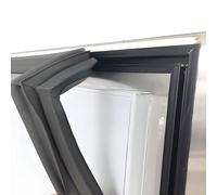 NBEST Universali Guarnizione Magnetica Sostituzione per Frigoriferi e Congelatori,Personalizzati Ogni Dimensione frigo Freezer Parts Calamitata,in Gomma,Nero