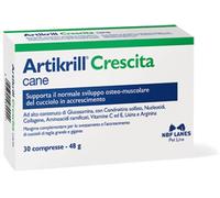 Nbf Lanes Artikrill Crescita Integratore per Cani 30 Compresse