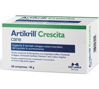 Nbf Lanes Artikrill Crescita Integratore per Cani 60 Compresse