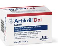 NBF Lanes Artikrill Dol Cane - Supporto Articolare per Cani Adulti e Senior in Perle-30 Perle