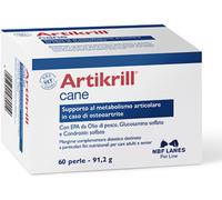 Nbf Lanes Artikrill Integratore per Cani 60 Perle