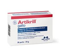 NBF Lanes Artikrill Supporto articolare Gatto Compresse per gatti 30 Perle- Integratori per gatti - 1° ORDINE? scegli lo sconto BZR5 / BZR20 + 200 punti fedeltà